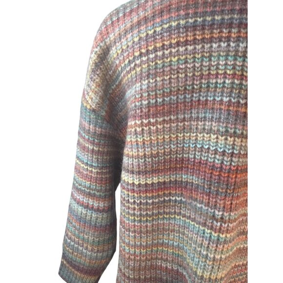 2/$30 ZARA Multicolor Striped Sweater S Acrylic & Nylon - Picture 9 of 13